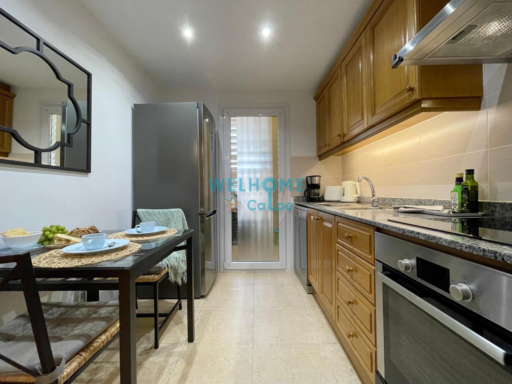 Manzana Bonito Y Comodo Apartamento Con Piscina Calpe Exterior photo