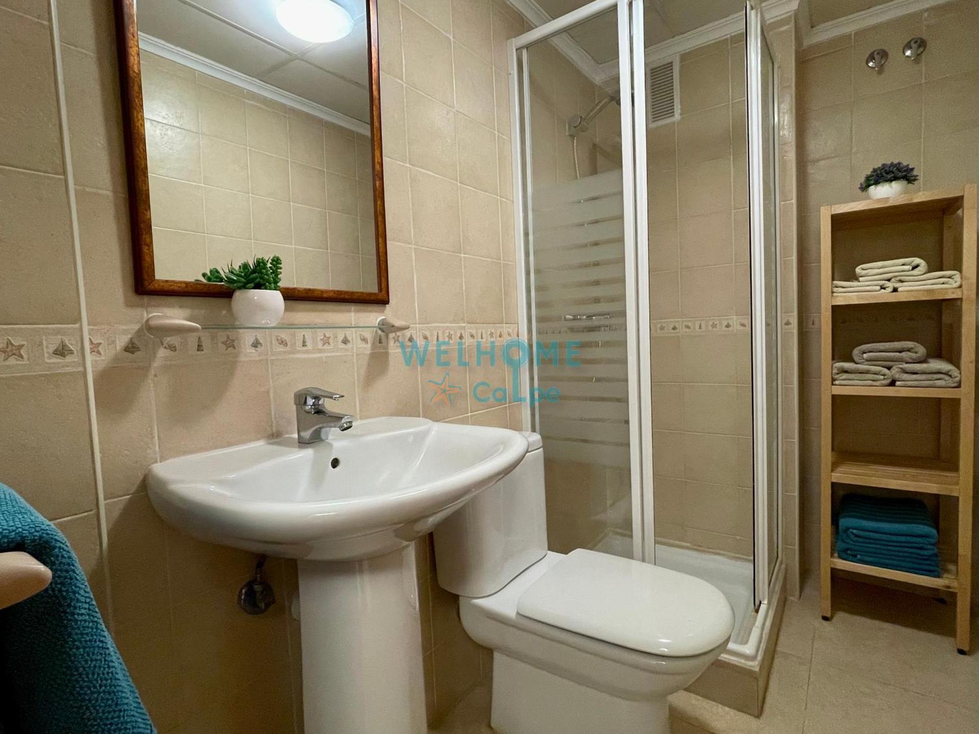 Manzana Bonito Y Comodo Apartamento Con Piscina Calpe Exterior photo