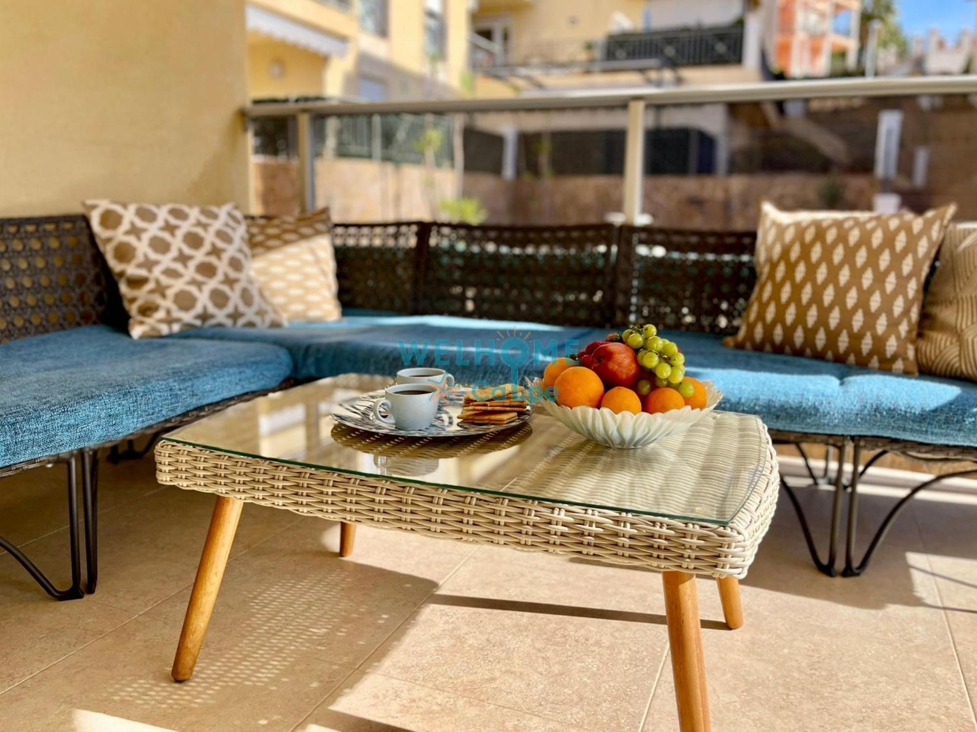 Manzana Bonito Y Comodo Apartamento Con Piscina Calpe Exterior photo